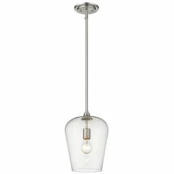 Z-lite Joliet 9" Pendant | Brushed Nickel Pendants