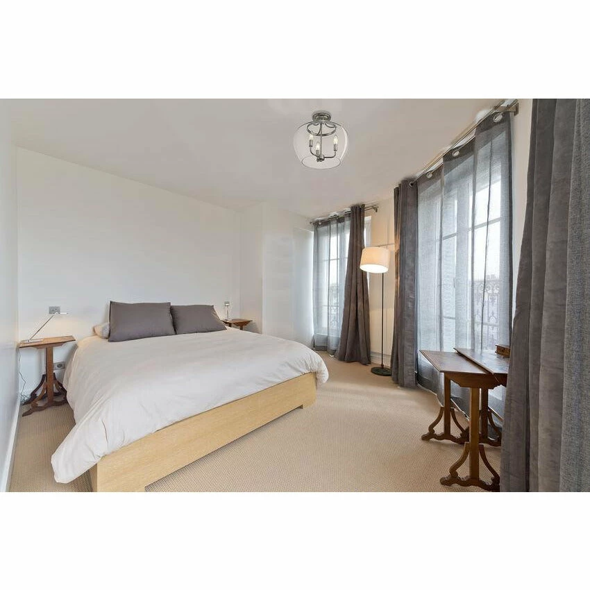 Z-lite Flush Mounts Joliet Semi Flush Mount | Brushed Nickel