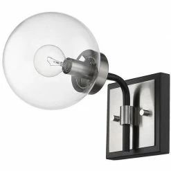 Z-lite Parsons Wall Sconce | Brushed Nickel Lighting