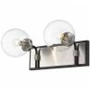 Z-lite Lighting Parsons 2-Light Vanity | Brushed Nickel