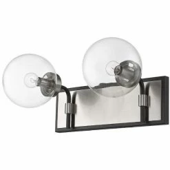 Z-lite Lighting Parsons 2-Light Vanity | Brushed Nickel