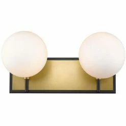 Z-lite Lighting Parsons 2-Light Vanity | Olde Brass