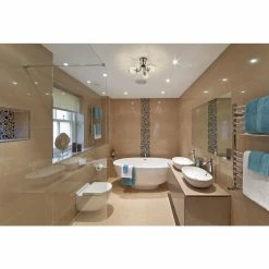 Z-lite Parsons 3-Light Semi Flush Mount | Bushed Nickel