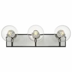 Z-lite Parsons 3-Light Vanity | Brushed Nickel Lighting