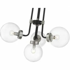 Z-lite Parsons 4-Light Pendant | Brushed Nickel - Open Box