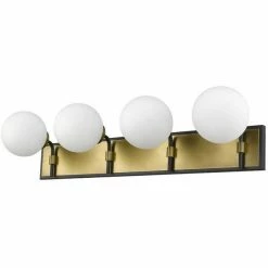 Z-lite Parsons 4-Light Vanity | Olde Brass