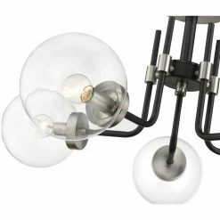 Z-lite Lighting Parsons 5-Light Semi Flush Mount | Brushed Nickel