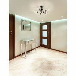 Z-lite Lighting Parsons 5-Light Semi Flush Mount | Brushed Nickel