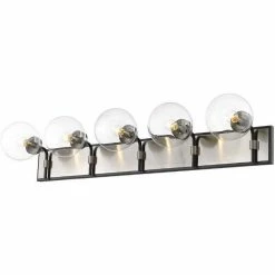 Z-lite Lighting Parsons 5-Light Vanity | Bushed Nickel