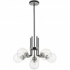 Z-lite Parsons 6-Light Pendant | Brushed Nickel Lighting
