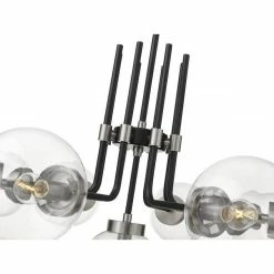 Z-lite Parsons 9-Light Pendant | Brushed Nickel Lighting