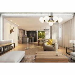 Z-lite Parsons 9-Light Pendant | Olde Bronze Lighting