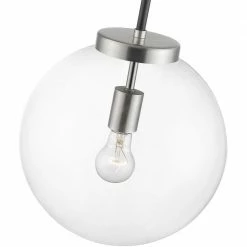 Z-lite Lighting Parsons 1-Light Pendant | Brushed Nickel