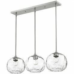 Z-lite Chloe Island Pendant | Brushed Nickel