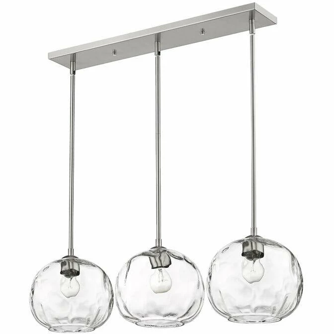 Z-lite Chloe Island Pendant | Brushed Nickel