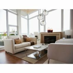 Z-lite Chloe 3-Light Pendant | Brushed Nickel Lighting