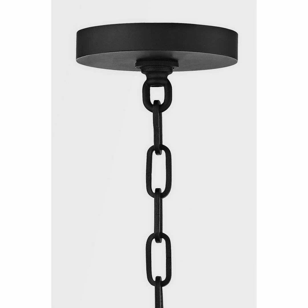 HVL - Troy Lighting Zephyr Pendant | Textured Black Small
