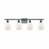 Innovations Lighting Eaton 4-Light Vanity | Matte Black
