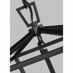 Generation Lighting Dianna 3-Light Mini Lantern | Midnight Black