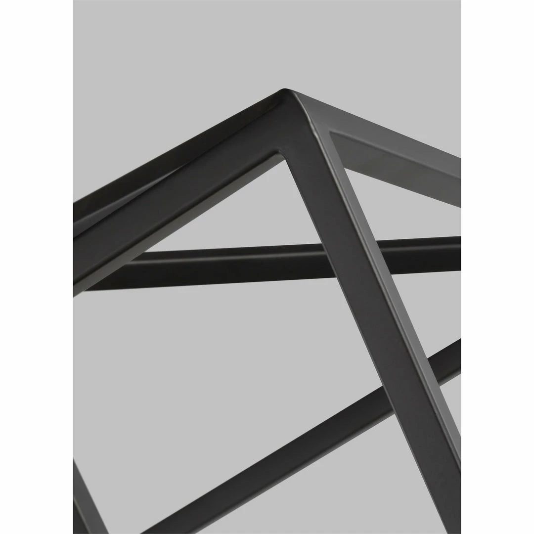 Generation Lighting Dianna 4-Light Pendant | Small Midnight Black