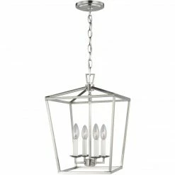Generation Lighting Dianna 4-Light Pendant | Small Brushed Nickel