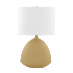 HVL - Hudson Valley Utica Table Lamp | Golden Olive Ceramic Lamps