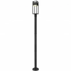Z-lite Lighting Barwick LED Outdoor Post Lantern | Small