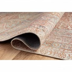 Loloi Rugs Jules Rug 04 | Tangerine/Mist