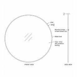 Renwil Posadas Mirror Wall Art + Mirrors