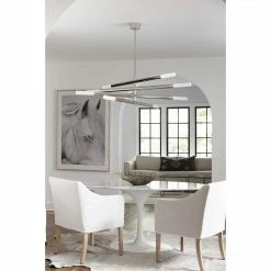 Regina Andrew Wick Chandelier | Polished Nickel Lighting