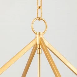 HVL - Mitzi Lena Small Pendant | Gold Leaf