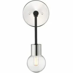 Z-lite Neutra 1-Light Wall Sconce | Polished Nickel