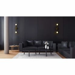 Z-lite Neutra 2-Light Wall Sconce | Foundry Brass Lighting