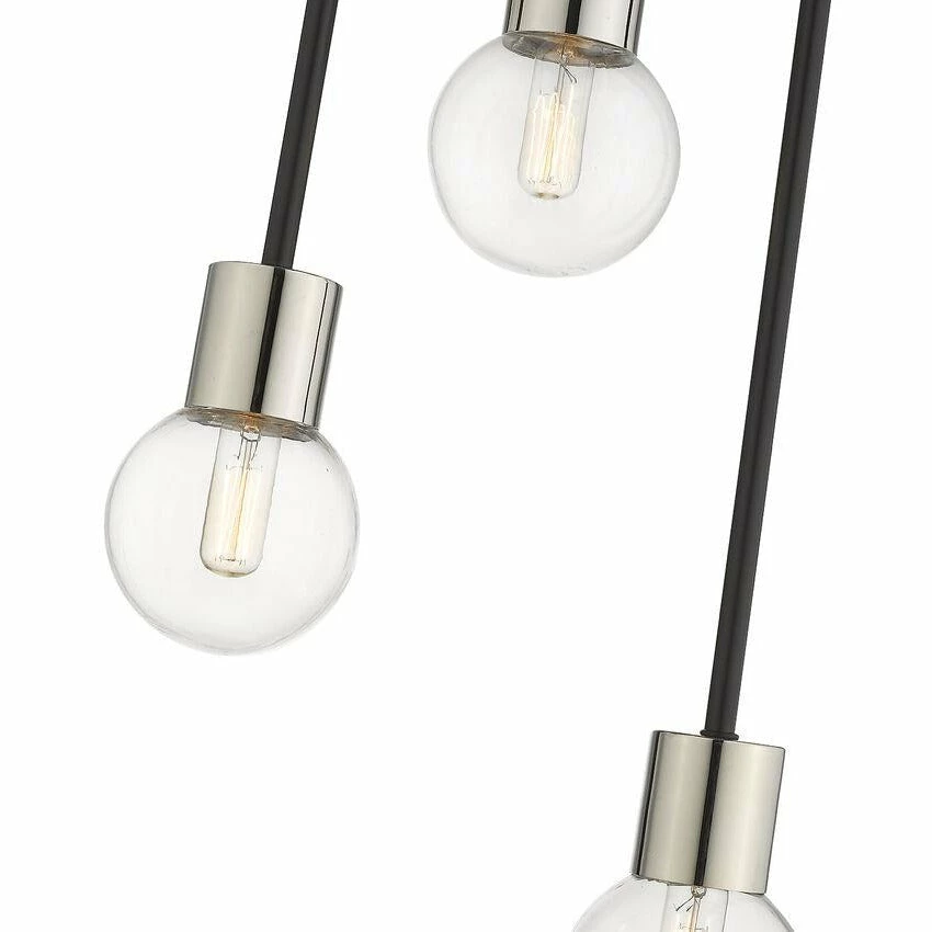 Z-lite Neutra 3-Light Pendant | Polished Nickel | Open Box Pendants