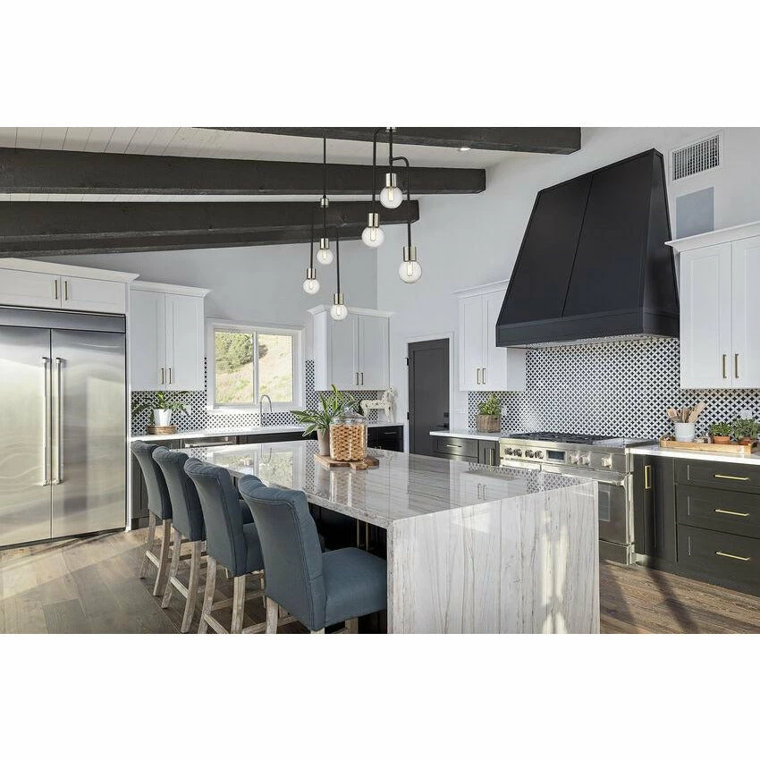 Z-lite Neutra 3-Light Pendant | Polished Nickel | Open Box Pendants