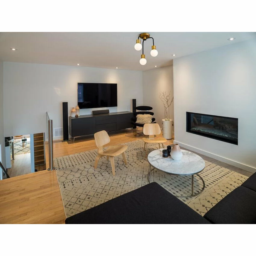 Z-lite Lighting Neutra Semi Flush Mount | Foundry Brass