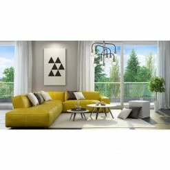 Z-lite Neutra 9-Light Chandelier | Polished Nickel Lighting