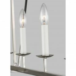 Generation Lighting Dianna Linear Chandelier | Brushed Nickel