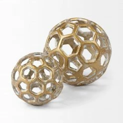 Mercana Decor Moyer Hexagonal Orb