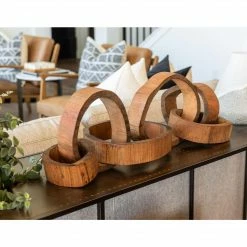 Regina Andrew Decor Wooden Links Centerpiece
