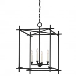 HVL - Troy Lighting Huck Large Pendant | Black Iron