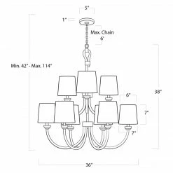 Regina Andrew Lighting Bimini Chandelier | Large