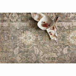 Loloi Rosemarie Rug 01 | Sage/Blush Rugs