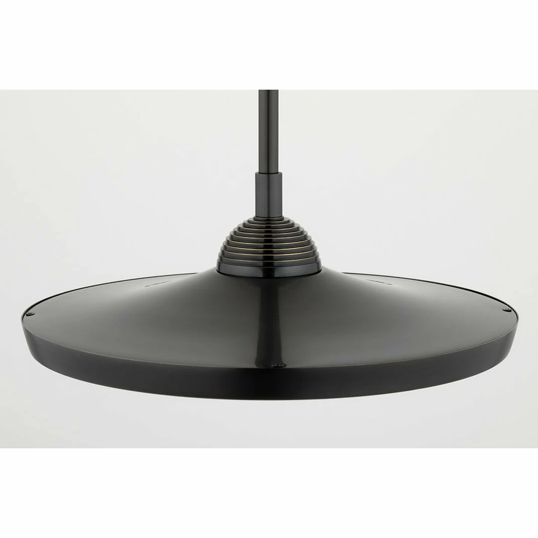 HVL - Hudson Valley Draper Flush Mount | Polished Nickel