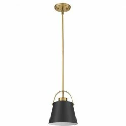 Z-lite Pendants Z-Studio Pendant | Mini Black/Brass