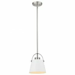 Z-lite Pendants Z-Studio Pendant | Mini White/Nickel