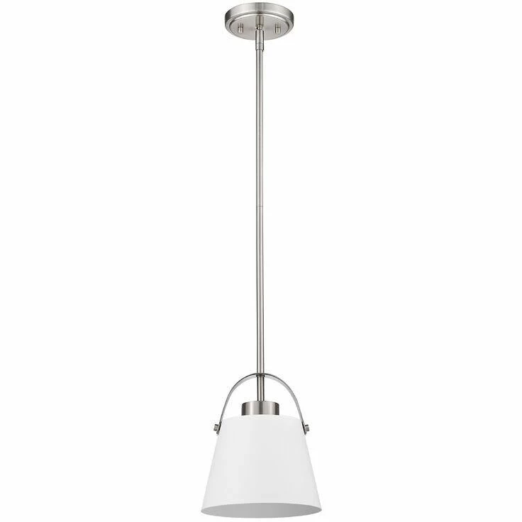 Z-lite Pendants Z-Studio Pendant | Mini White/Nickel