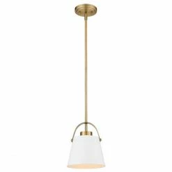 Z-lite Z-Studio Pendant | Mini White/Brass