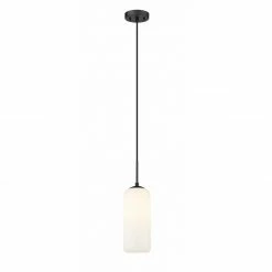 Z-lite Monty 5.25" Pendant | Matte Black