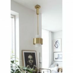 HVL - Hudson Valley Corinth Pendant | Aged Brass Small